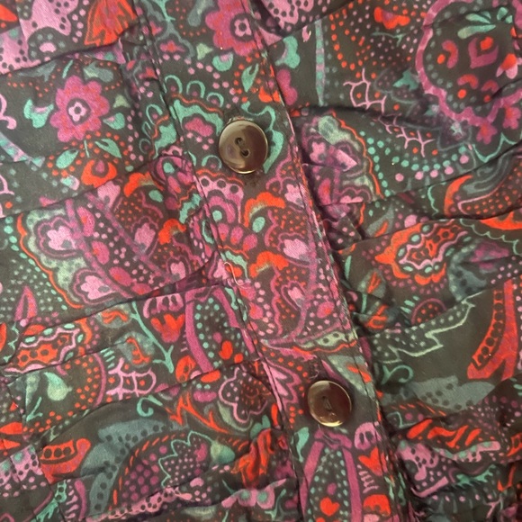 Betelgeuse Paisley Shirt Dress - Size S - Picture 6 of 7